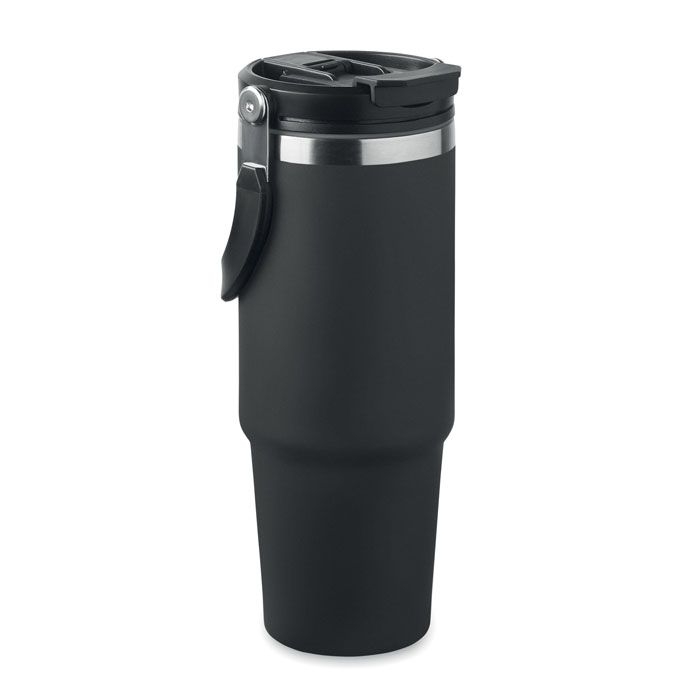 MO2561-03Suma Hand Doppelwandiger Becher 850 ml_ schwarz