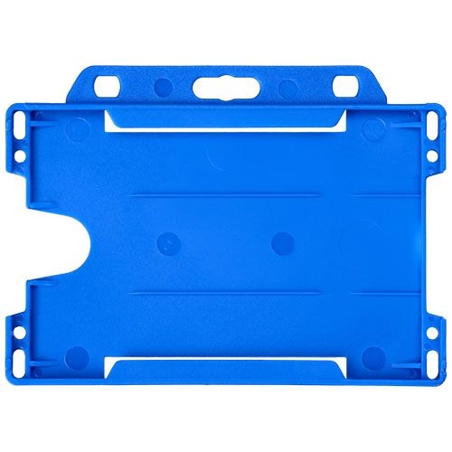 PF210193-2Vega Kartenhalter aus recyceltem Kunststoff_ blau