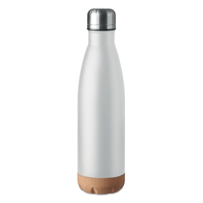MO6313-06Aspen Cork Doppelwandige Isolierflasche_ Weiss