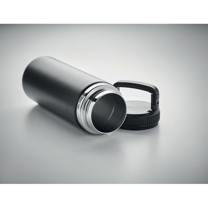 MO6772-03Cleo Doppelwandige Flasche 500 ml_ Schwarz