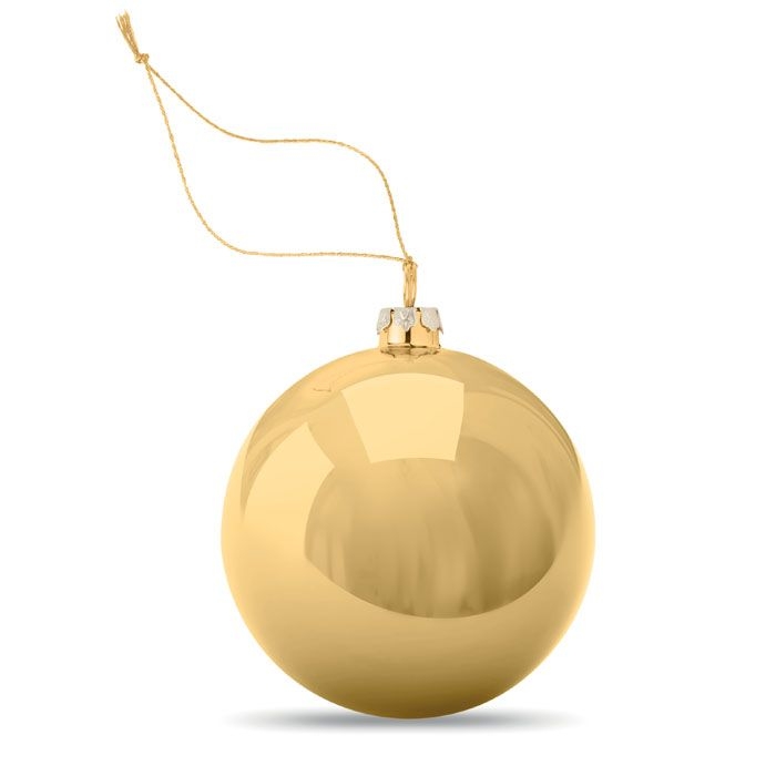 CX1466-98Happy Ball Weihnachtskugel Sublimation_ golden