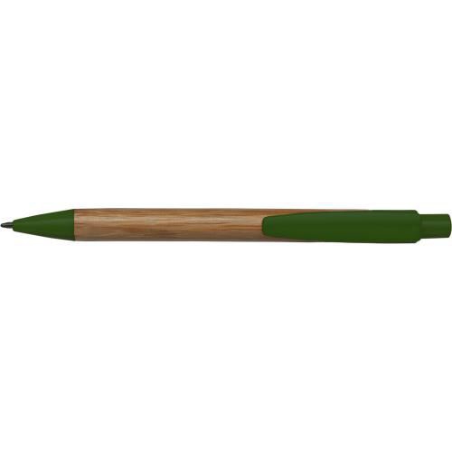 Kugelschreiber aus Bambus Lacey, Grün