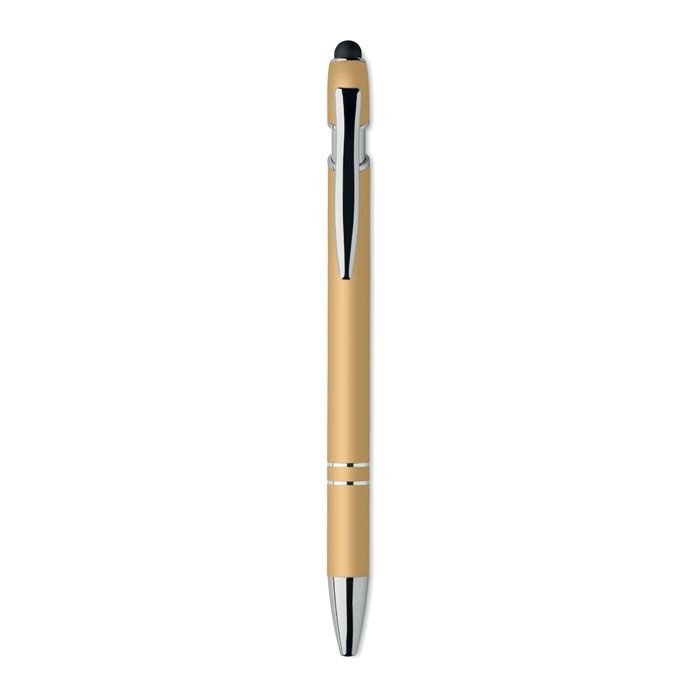 MO2798-98Siparo Druckkugelschreiber mit Stylus_ golden