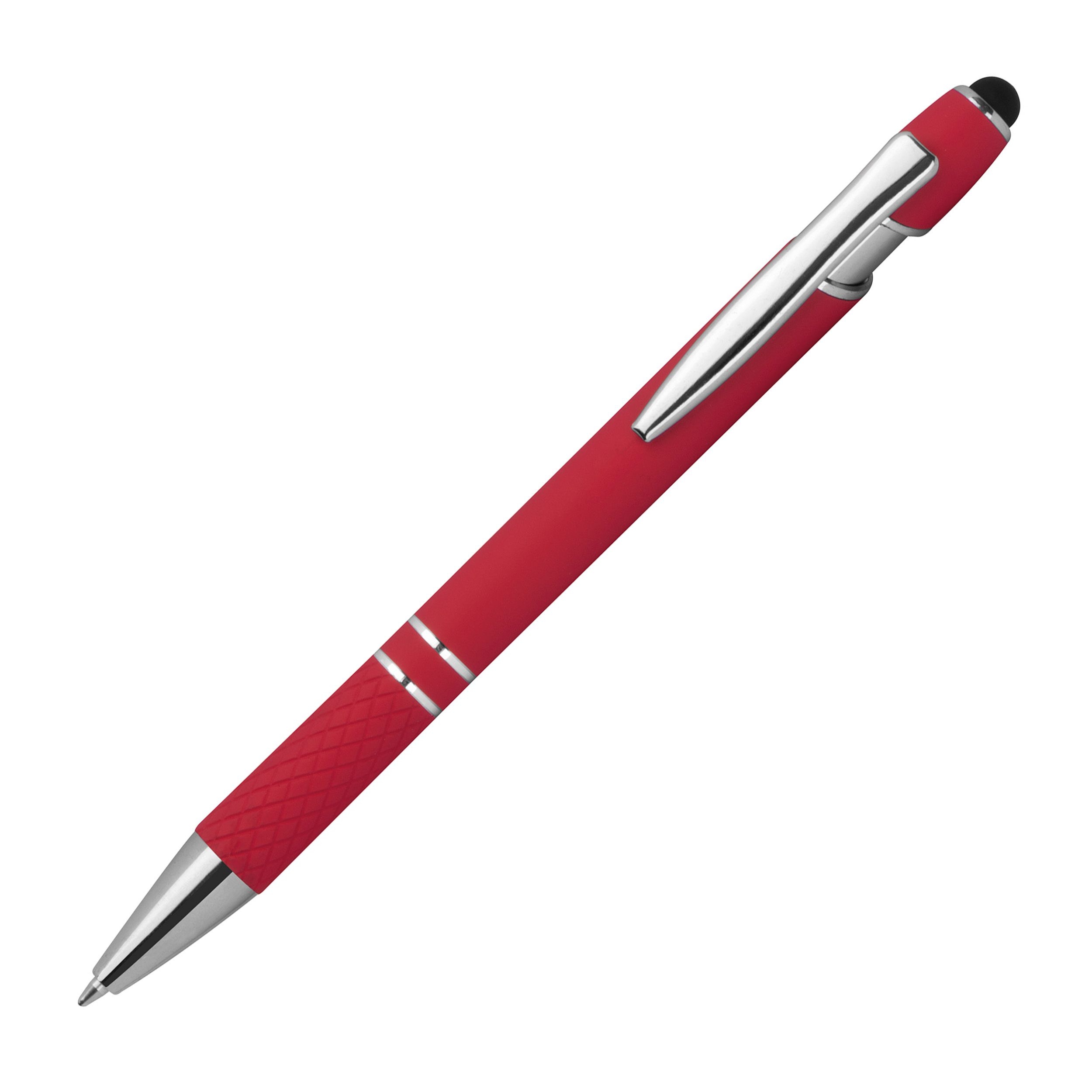 MA13689-05Kugelschreiber mit Muster_ rot