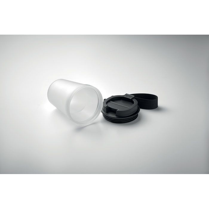 MO2670-26Isforden Tumbler Einwandiger Becher 300 ml_ transparent weiss