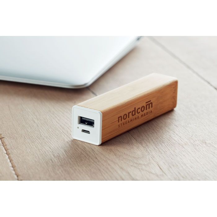 MO9673-40Powerbam Powerbank 2200 mAh Bambus_ holz