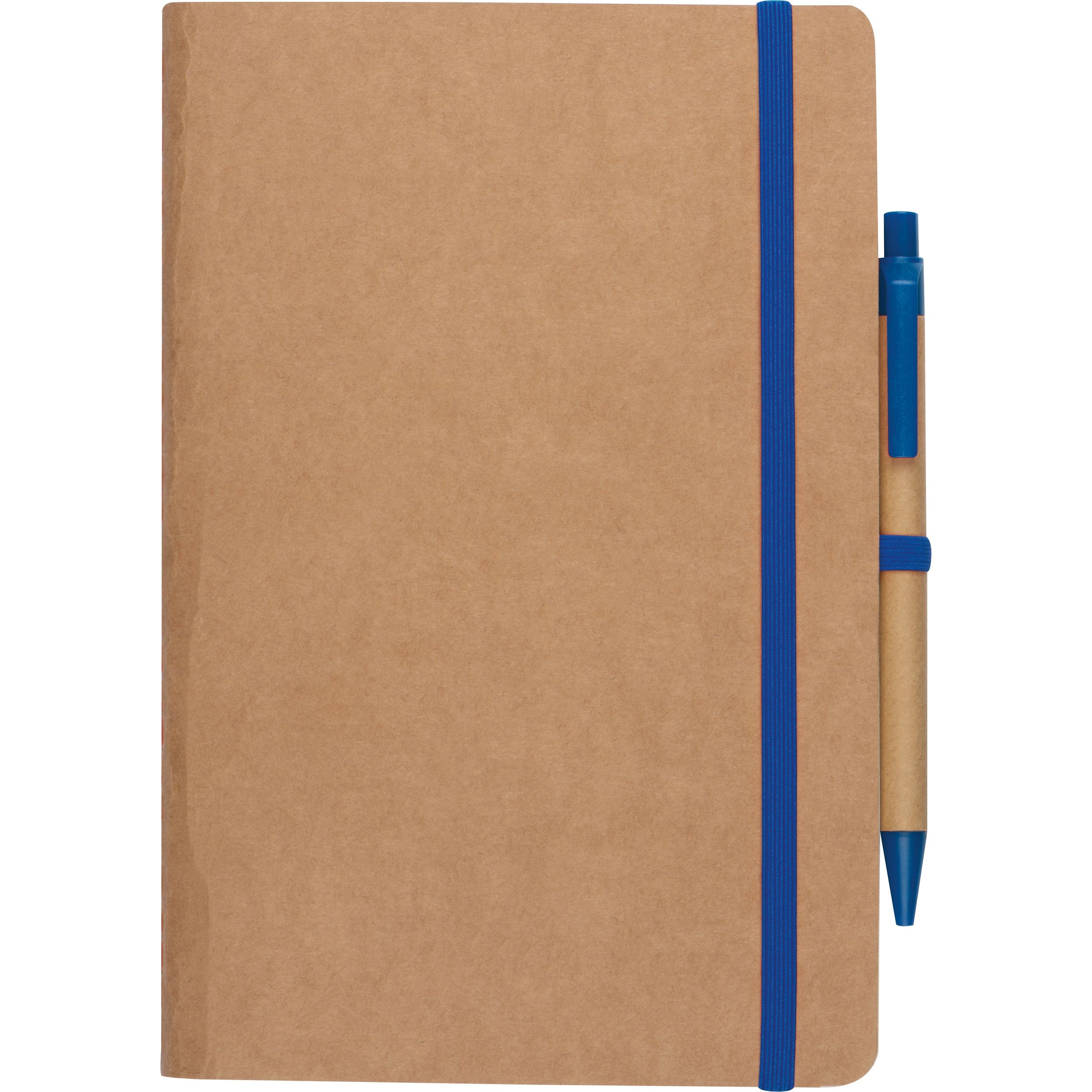 MA23776-04A5 Notizheft mit Kugelschreiber _ blau