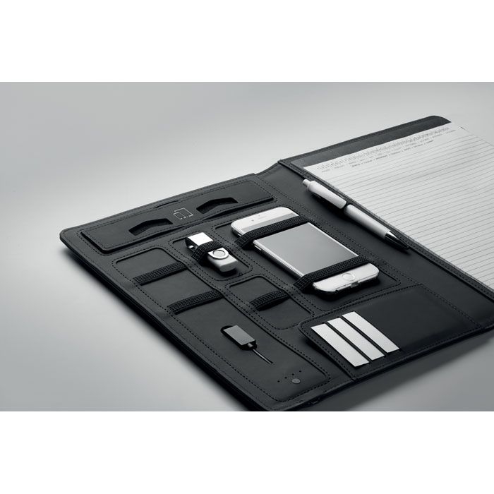 MO9401-03Smartfolder DIN A4 Portfolio _ induktive La_ schwarz