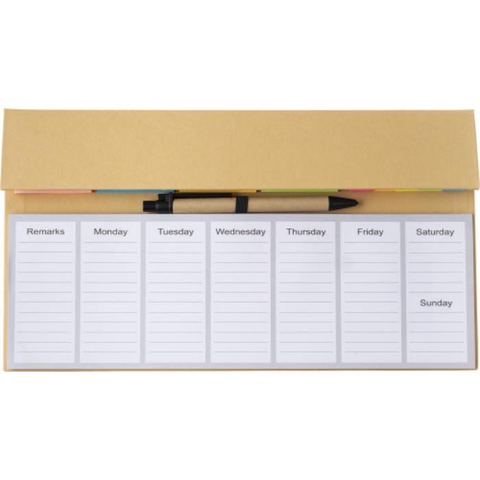 GI709760-11Papier-Memo-Set Lipa_ Braun