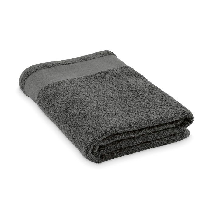 MO2767-15Island 100 Baumwoll-Badetuch 100X150cm_ steingrau