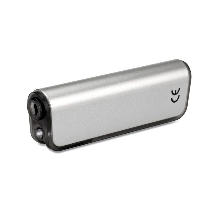 IT3874-27Alutool Taschenlampe mit Werkzeug_ transparent grau