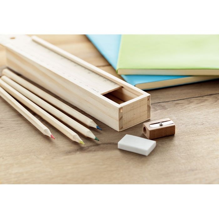 MO9836-40Todo Set 12-teiliges Schreibset_ Holz