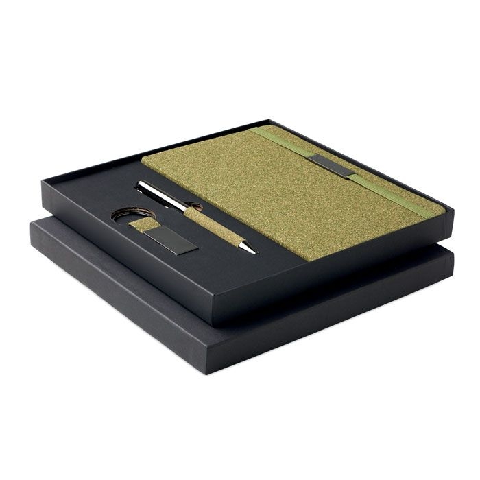 MO2633-09Chippewa Set DIN A5 Notizbuch-Set_ gruen