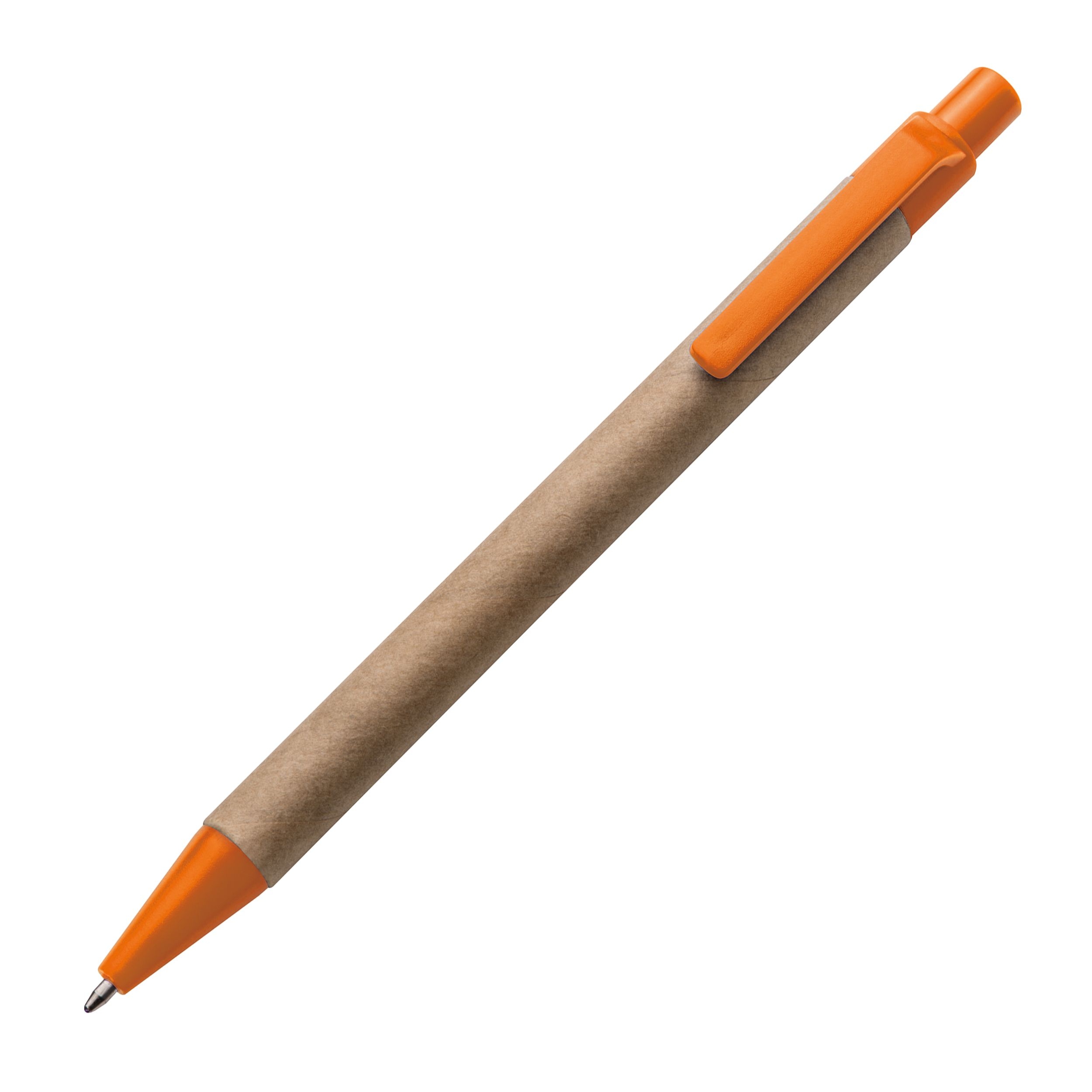 MA10397-10Kugelschreiber aus recyceltem Papier_ orange