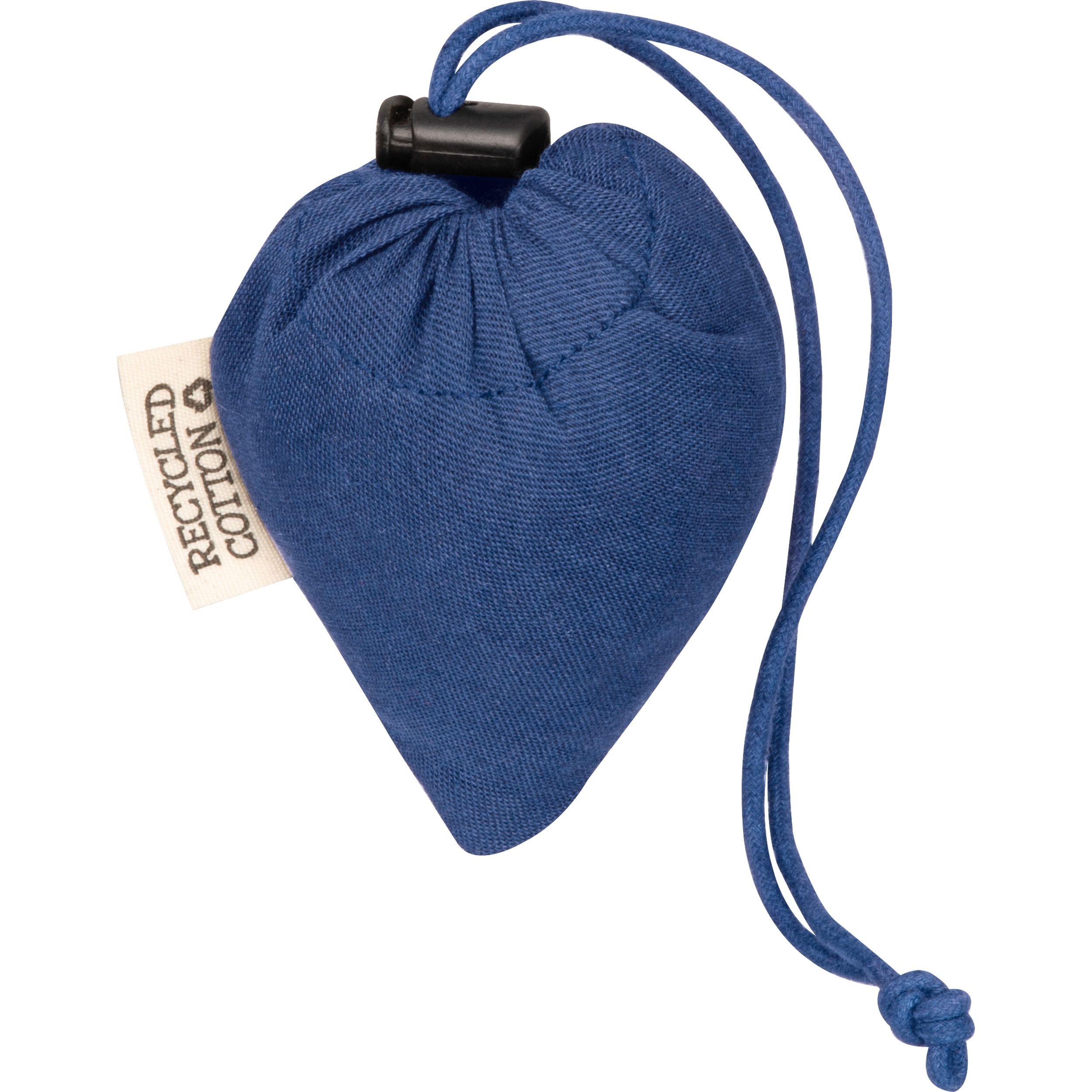 MA65262-04Faltbare Einkaufstasche aus Baumwolle ANJA_ blau