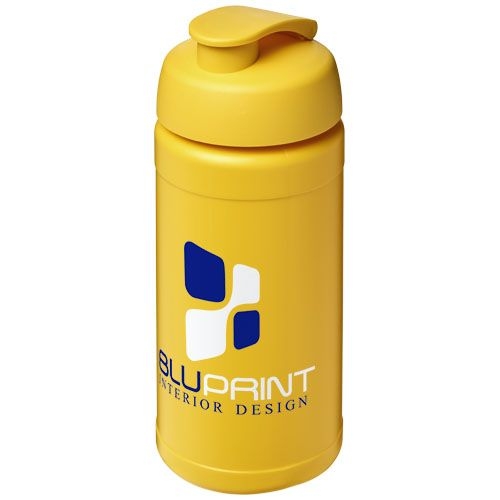 PF210068-22Baseline® Plus 500 ml Sportflasche mit Klappdeckel_ gelb