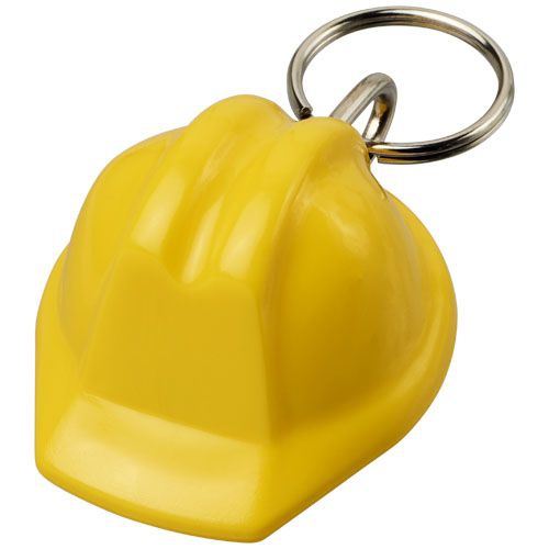Kolt Schutzhelm Schlüsselanhänger aus recyceltem Material, gelb