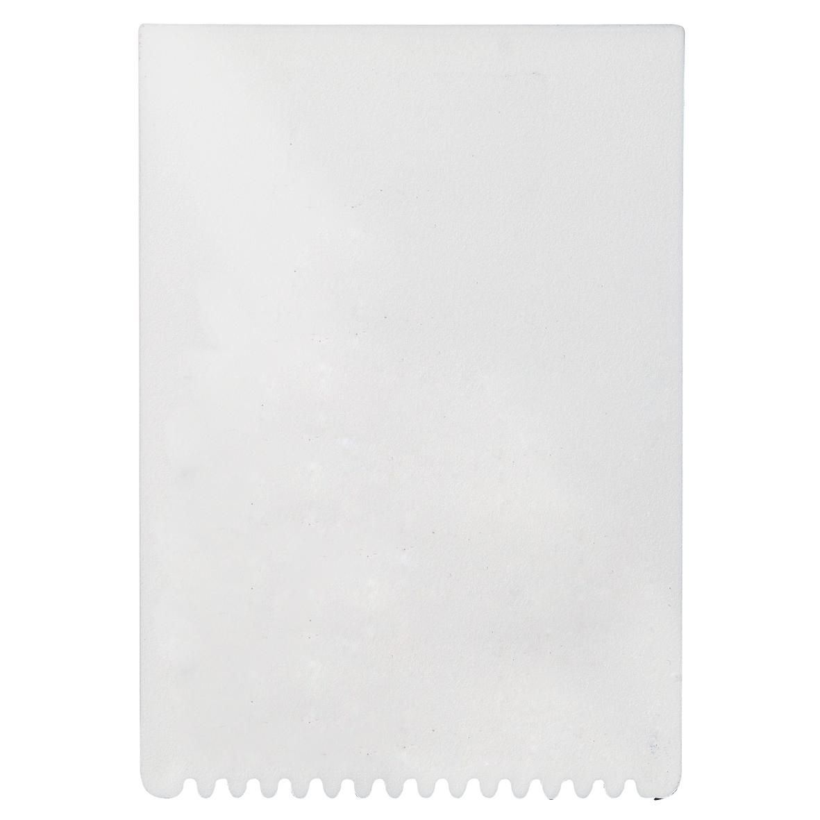 EL04225-1Eiskratzer _Rechteck_ weiss