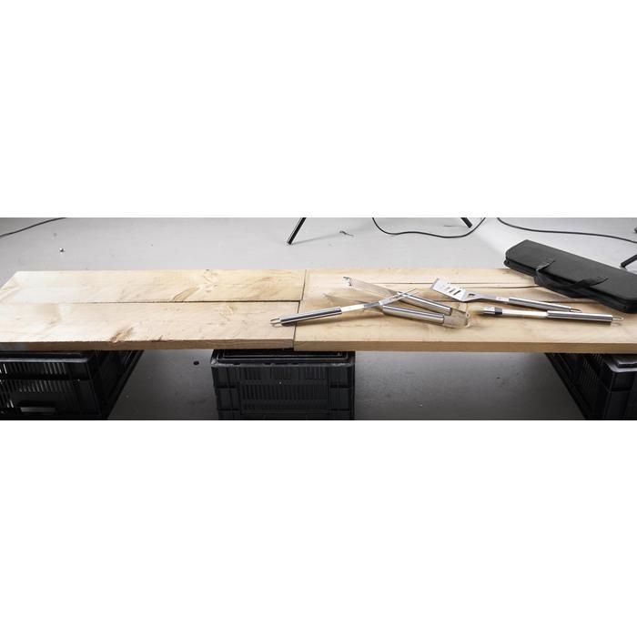 GI5460-32Grillset aus Edelstahl Priscilla_ silber