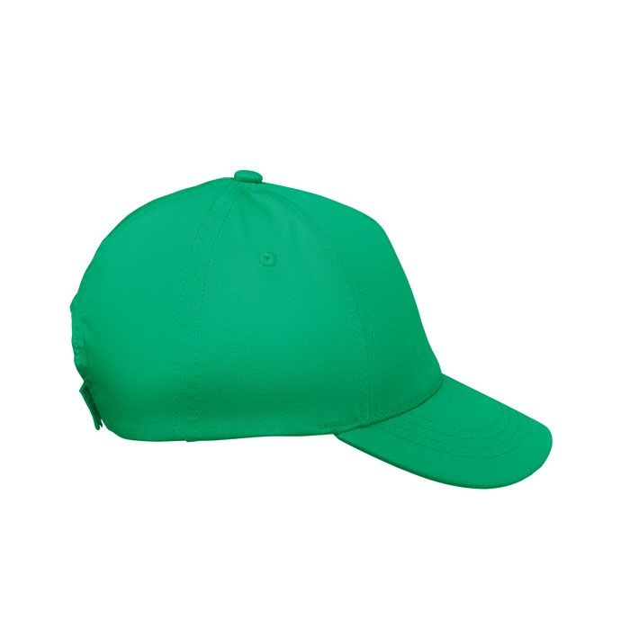MO2346-09Buzz Kids 5-Panel-Baseball-Cap Kinder_ gruen