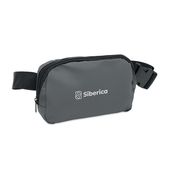 MO2683-15Korovin Waist Guerteltasche PU_ steingrau