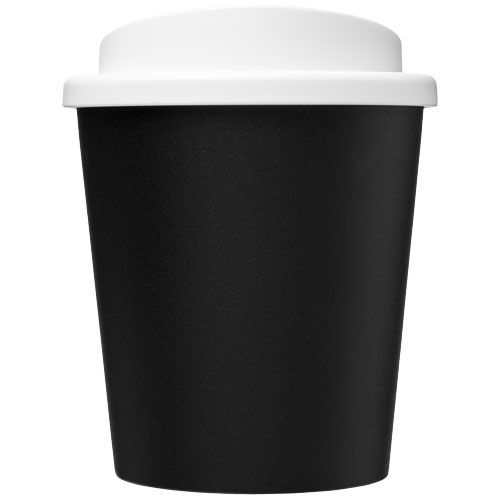 PF210454-1Americano® Espresso Eco 250 ml recycelter Isolierbecher _ schwarz_weiss