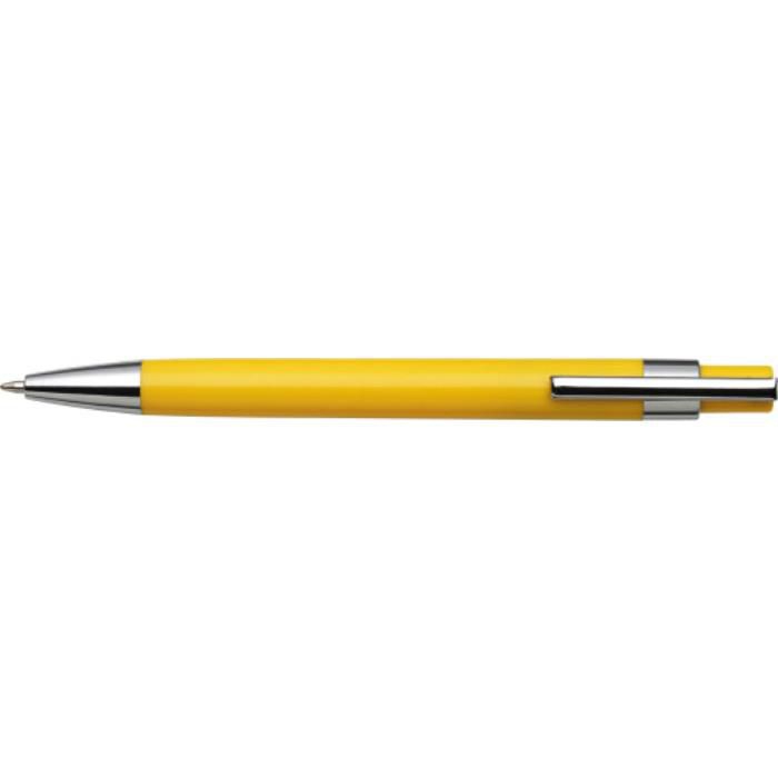 GI8121-06Kugelschreiber aus Kunststoff Jarod_ Gelb