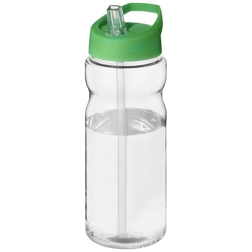 PF210049-18H2O Active® Base 650 ml Sportflasche mit Ausgussdeckel_ transparent_gruen PF210049-18H2O Active® Base 650 ml Sportflasche mit Ausgussdeckel_ transparent_gruen