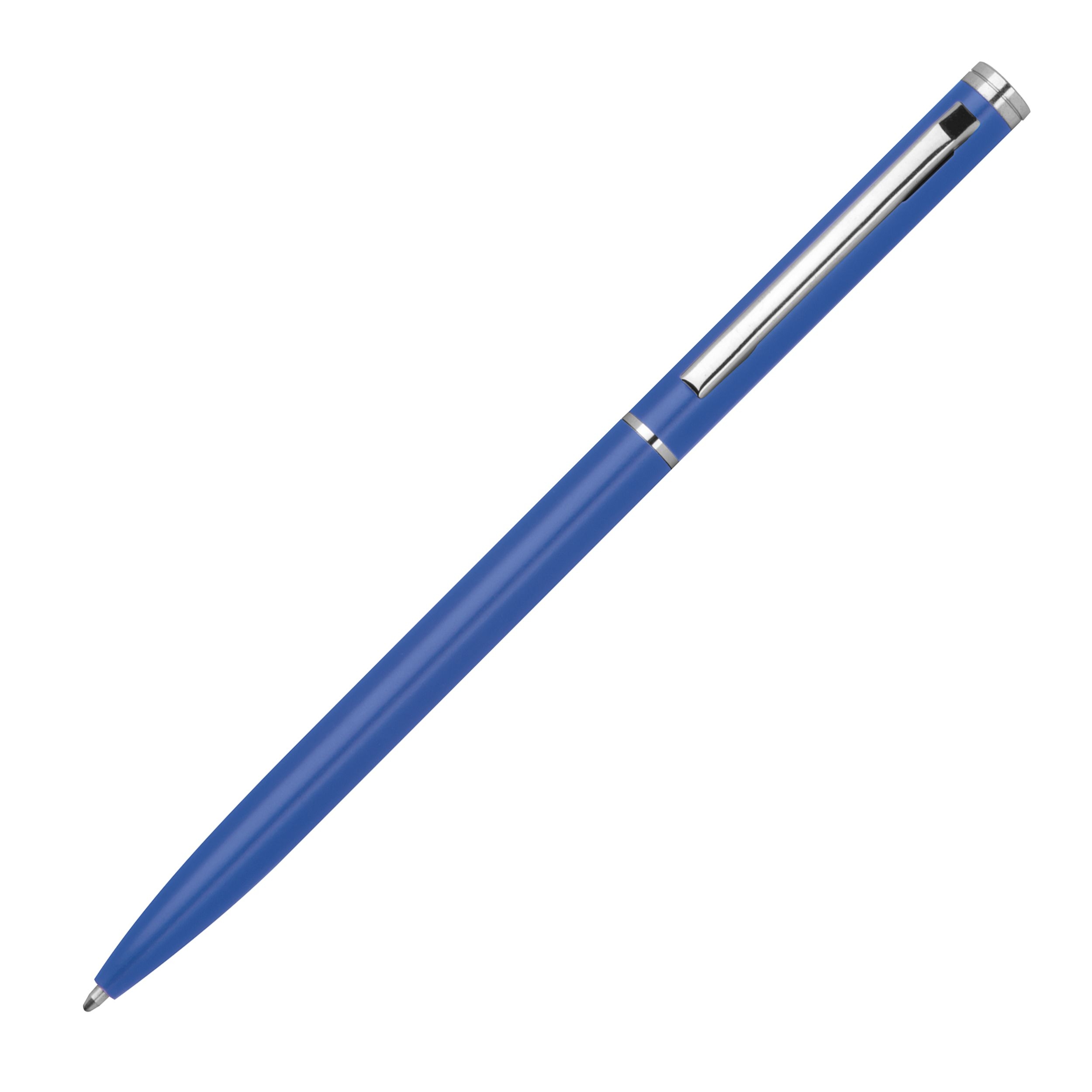 MA17605-04Metall Kugelschreiber in schlanker Form_ blau MA17605-04Metall Kugelschreiber in schlanker Form_ blau
