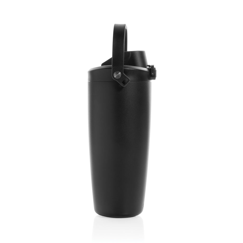 XDP438_11-01Avira Ayala Crossbody Duosip Becher aus RCS rec. Stahl_ schwarz