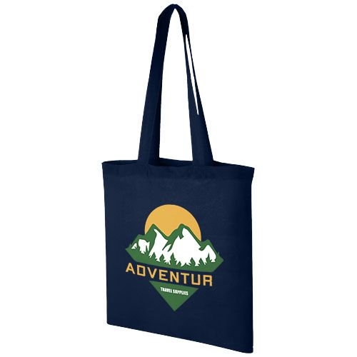 PF119411-10Carolina 100 g_m² Baumwoll Tragetasche 7L_ navy