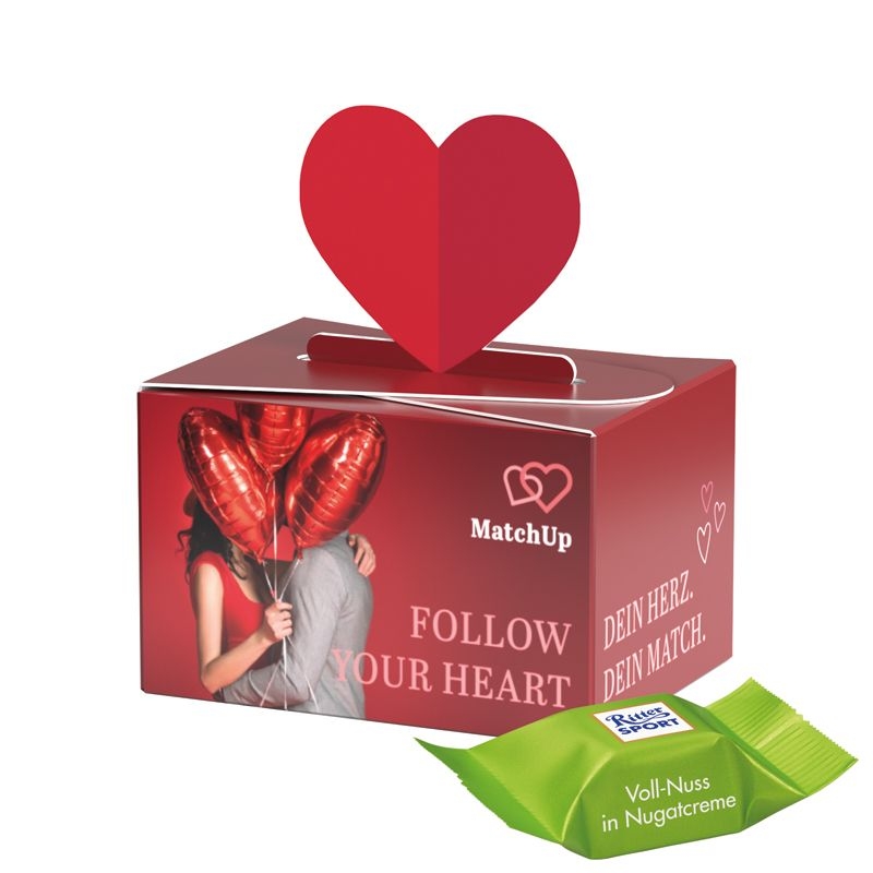 JG10236-3Geschenkbox Mini Herz_ Ritter Sport Schokowuerfel_ Vollnuss Nougatcreme