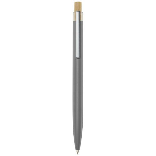 Nooshin Kugelschreiber aus recyceltem Aluminium, grau