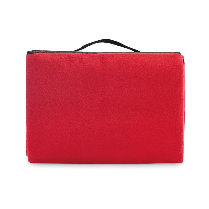 MO2978-05Costa Picknickdecke RPET-Fleece_ rot