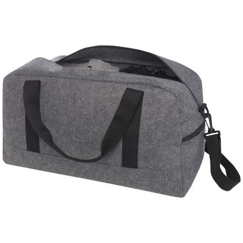 PF130077-1Felta Reisetasche aus recyceltem GRS-Material 35 L_ mittelgrau