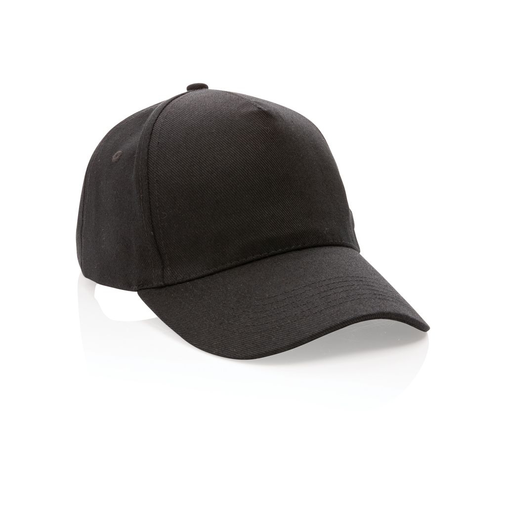XDP453.31-1Impact 5 Panel Kappe aus 280gr rCotton mit AWARE™ Tracer_ schwarz
