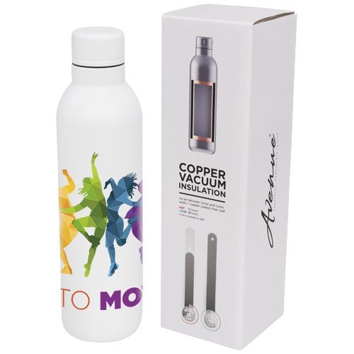 PF100549-3Thor 510 ml Kupfer-Vakuum Isolierflasche_ weiss