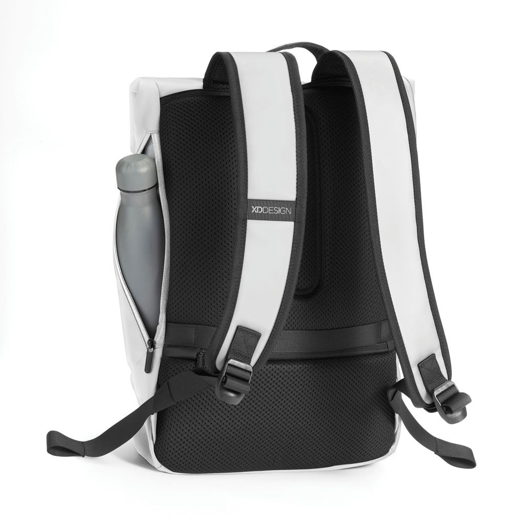 XDP706.26-13Urban wasserabweisender Flap-Top Rucksack_ off white