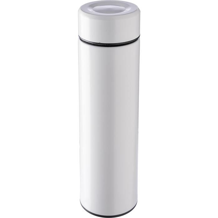 GI1171141-08Doppelwandige Edelstahlflasche 425 ml Mary_ rot