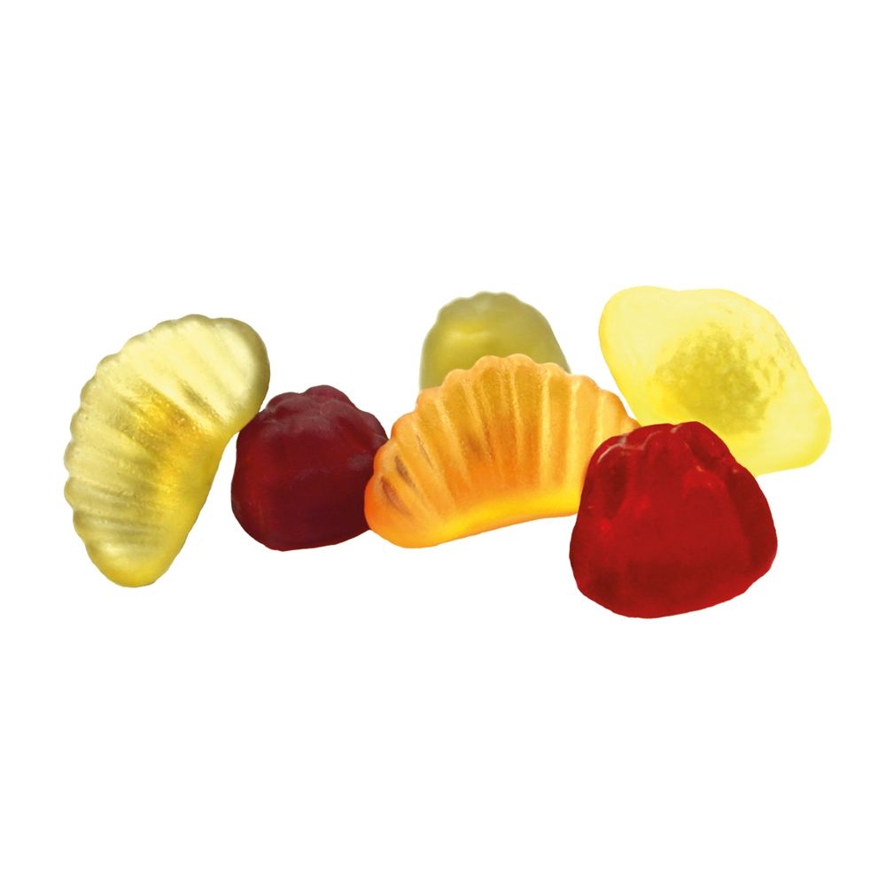 SW0778-1BIO Mini Fruechte vegan Werbetuete_Vegane BIO Mini Fruechte_ Folie weiss