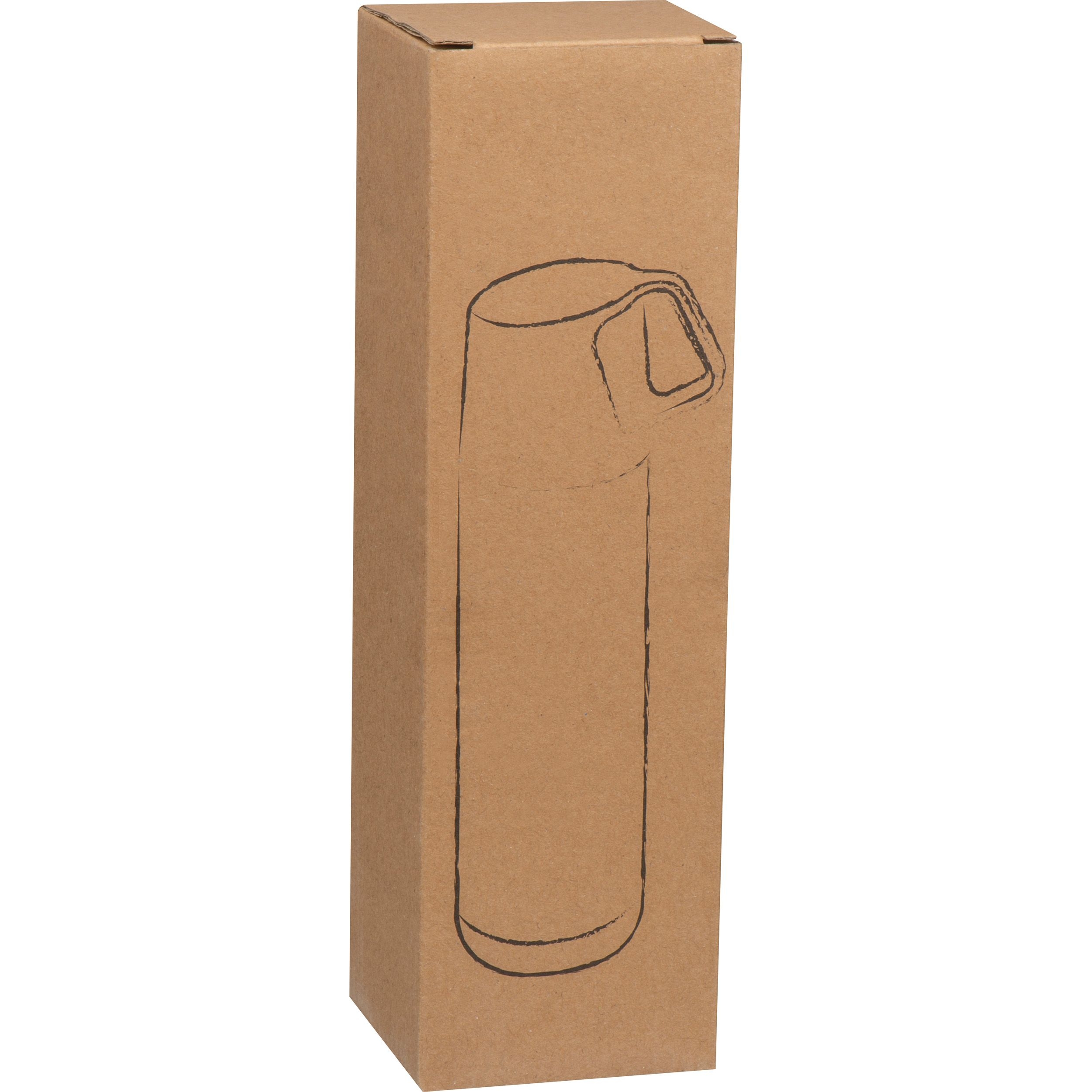 MA60430-06Vakuum Isolierkanne aus Edelstahl_ 500ml_ weiss