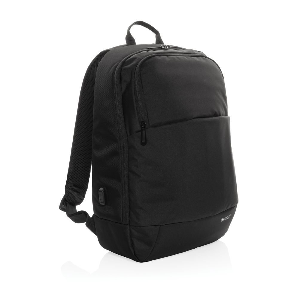 XDP763.10-1Swiss Peak AWARE™ moderner 15_6_ Laptop-Rucksack_ schwarz