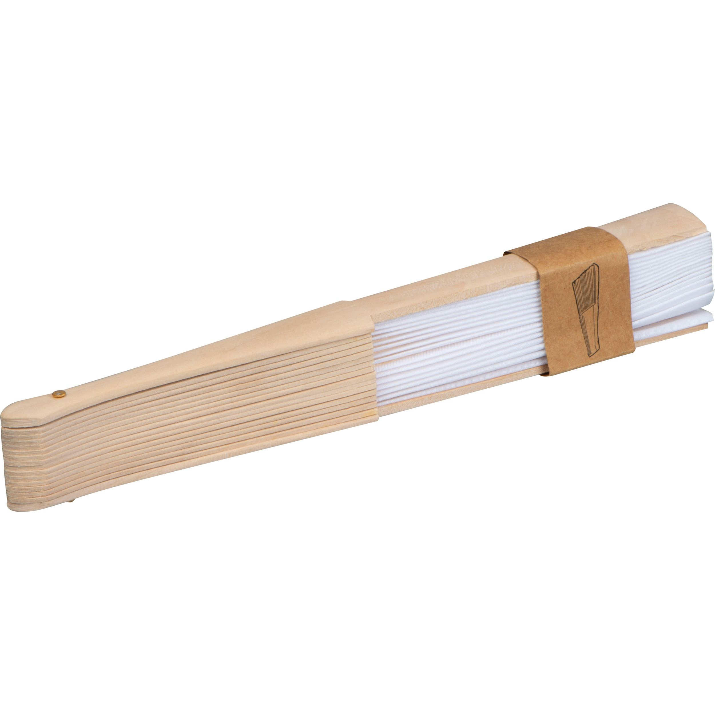 MA71522-06Werbeartikel Faecher _ weiss