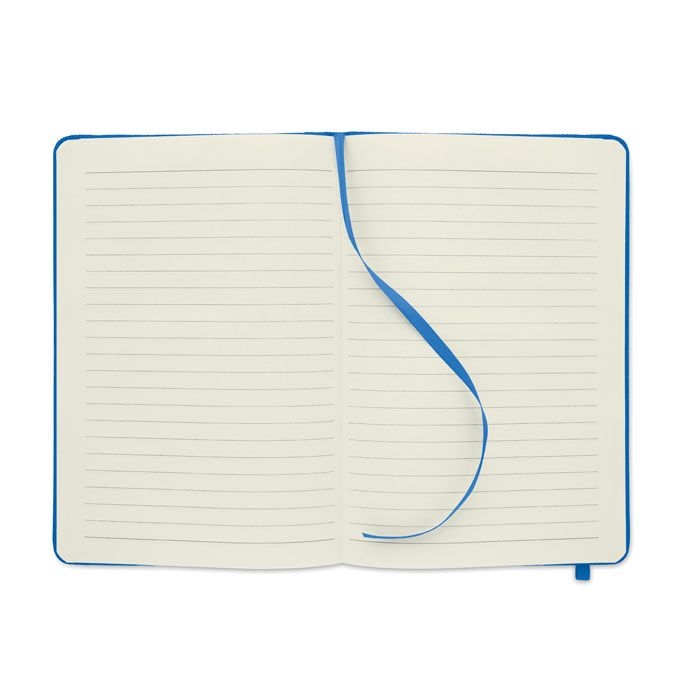MO9966-37Note Rpet DIN A5 Notizbuch 600D RPET_ Koenigsblau