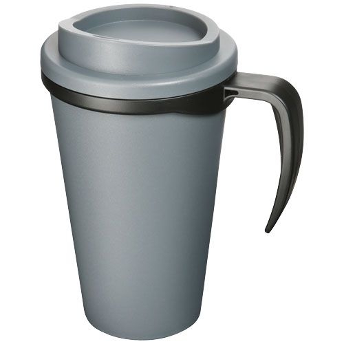PF210004-27Americano® Grande 350 ml Isolierbecher_ grau_schwarz PF210004-27Americano® Grande 350 ml Isolierbecher_ grau_schwarz