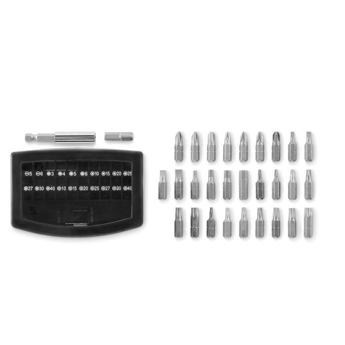MO2736-03Screy Schraubendreher-Bit-Set_ schwarz