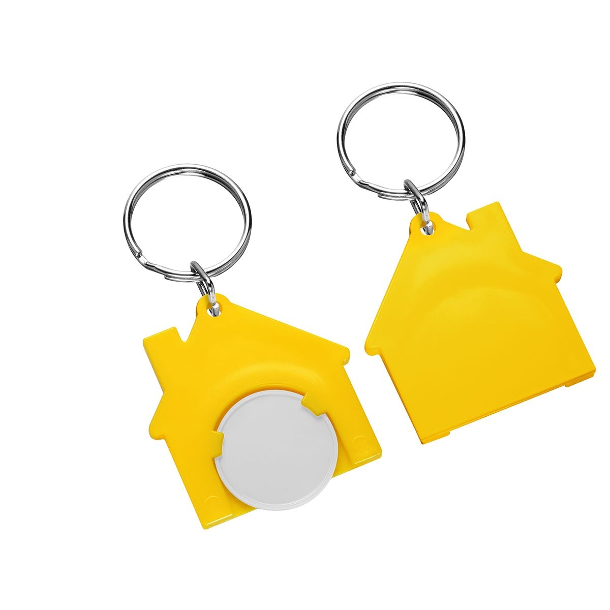 HE7516R-0-4Chiphalter mit 1€-Chip _Haus_ weiss_ gelb HE7516R-0-4Chiphalter mit 1€-Chip _Haus_ weiss_ gelb