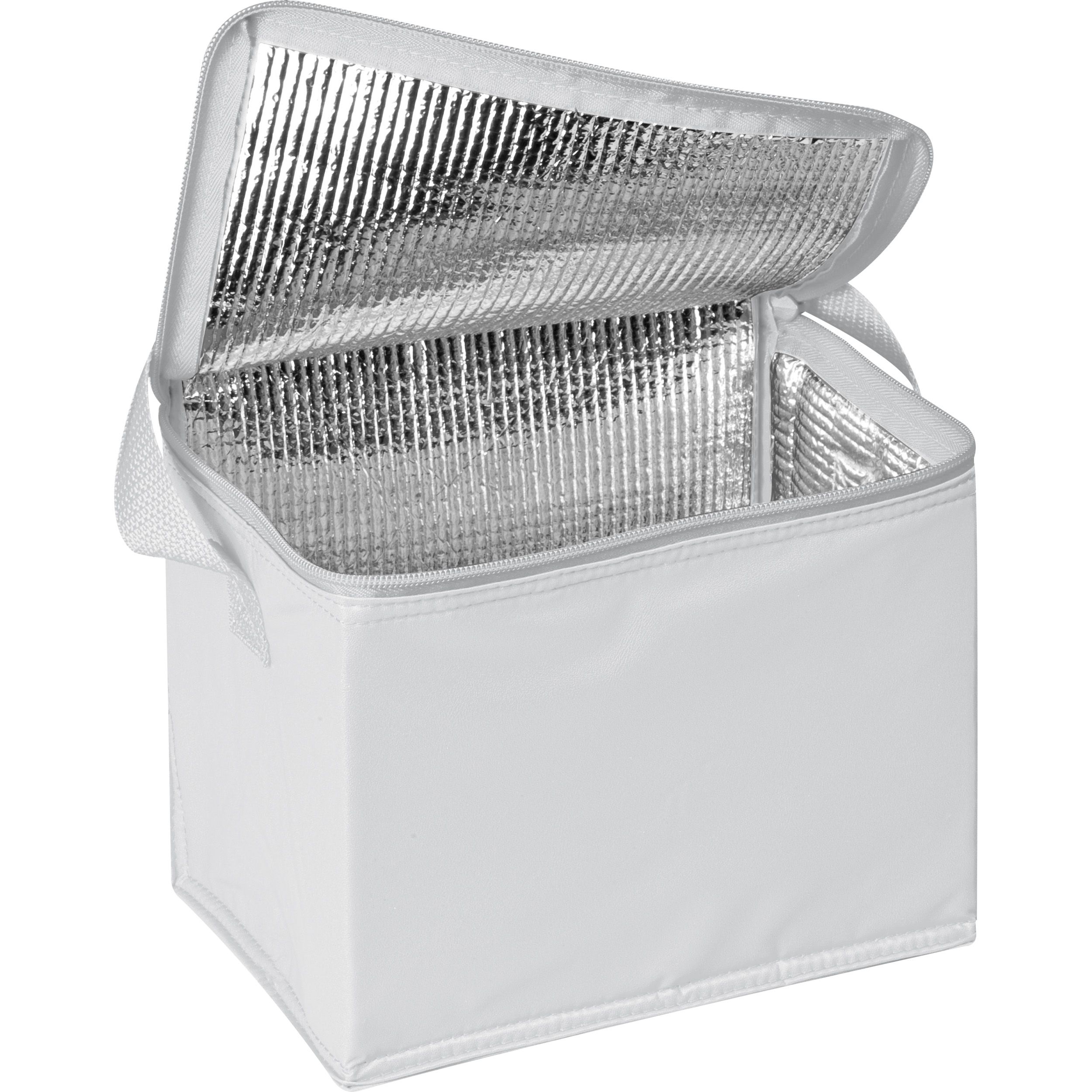 MA67104-06Kuehltasche fuer 6 Dosen à 0_5l HONORATA_ weiss