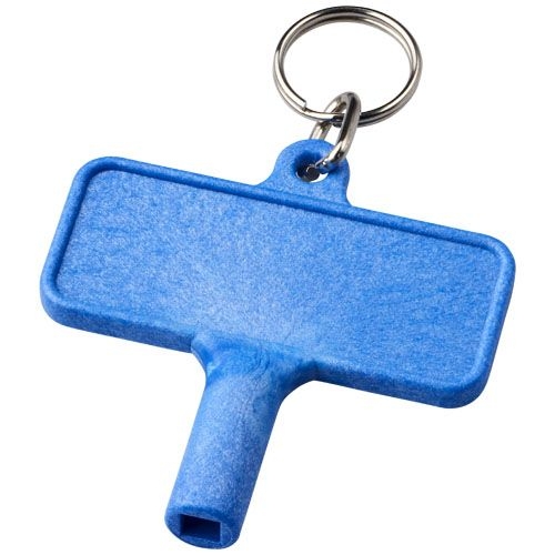 PF210872-2Largo Kunststoff Heizkoerperschluessel mit Schluesselanhaenger_ blau PF210872-2Largo Kunststoff Heizkoerperschluessel mit Schluesselanhaenger_ blau