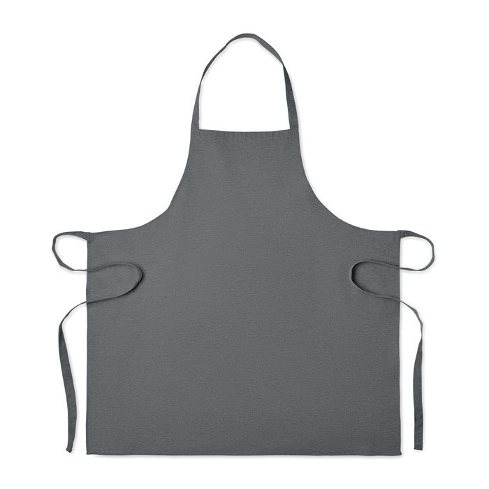 MO2265-03Cuina Kuechenschuerze recy. Baumwolle_ schwarz